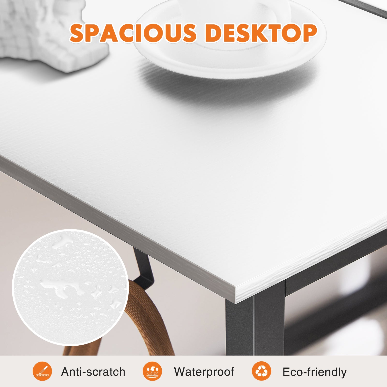 JHK Computer Desk Writing Study Office Gaming Table Modern Simple Style Compact image 16