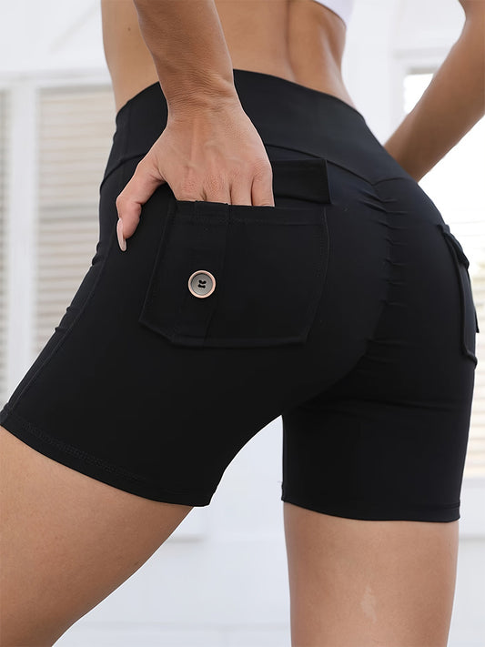 2024 new style nude three-quarter pants sexy yoga pants summer high-waisted pea image 0