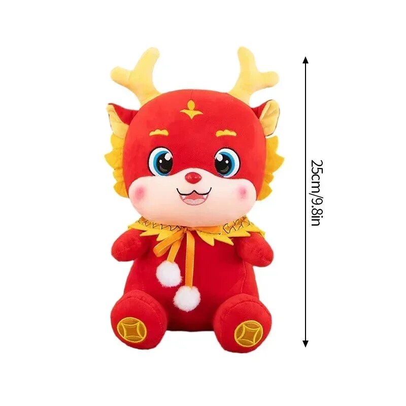 Chinese Lunar New Year Decoration 2024 Kawaii Dragon Plush Dolls Spring Festiva image 11
