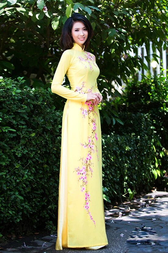 aodai vietnam clothing cheongsam aodai vietnam dress vietnamese two-piece cheon image 2