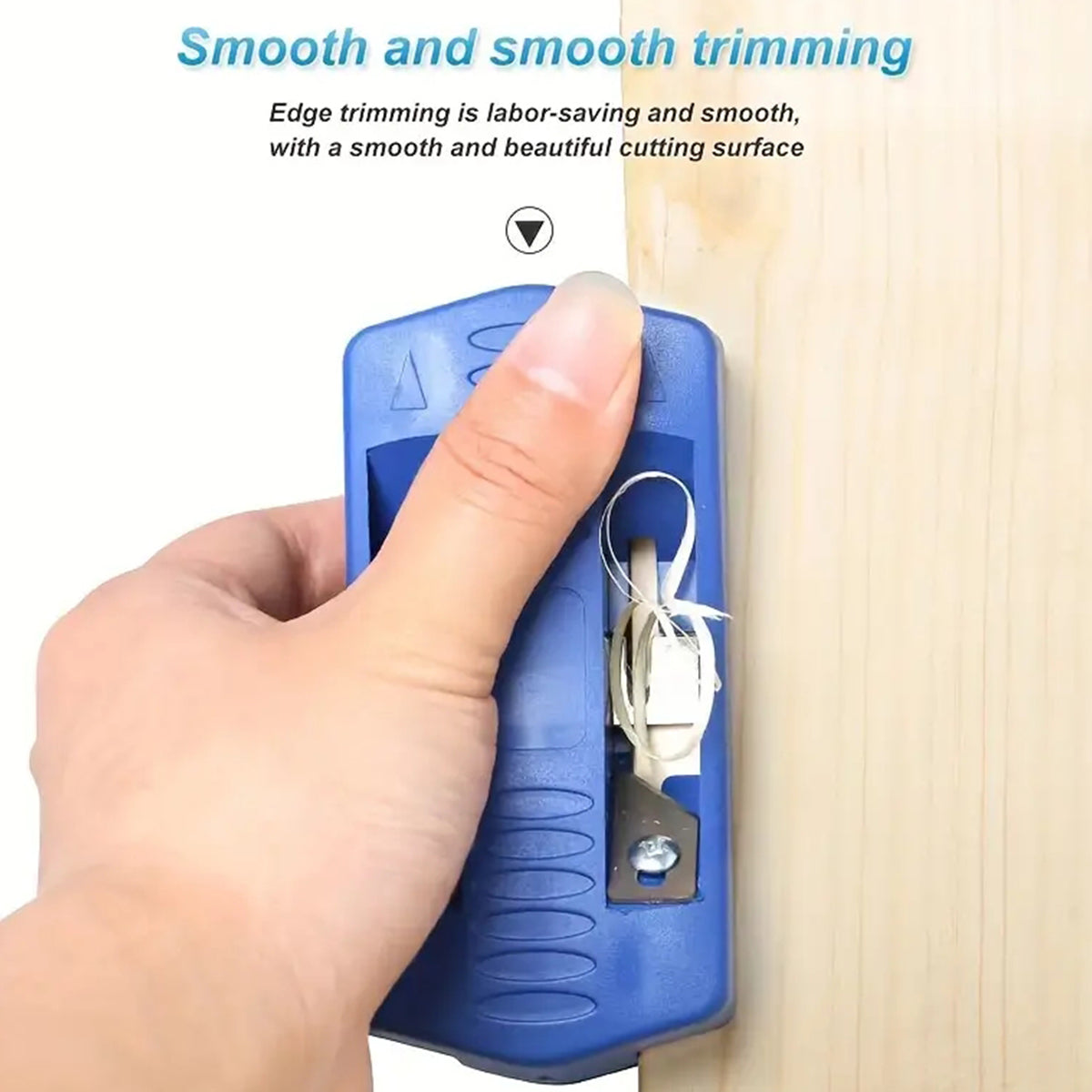 Edge Banding Trimmer, Plastic PVC Plywood Melamine Wood Band Cutter Manual Edge image 1