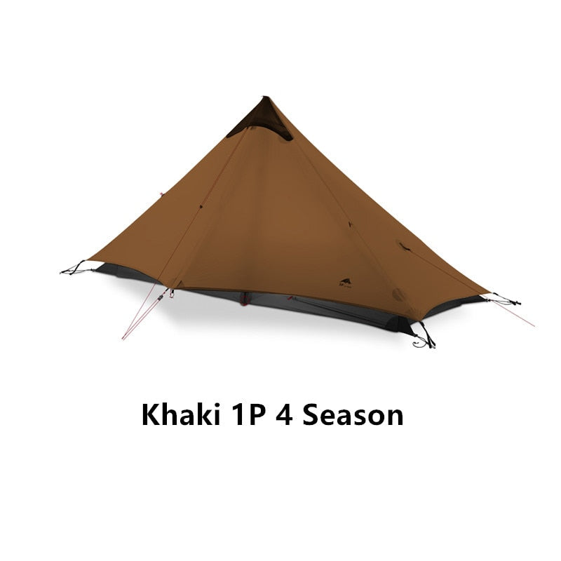 2021 New Version 230cm 3F UL GEAR Lanshan 1 Ultralight Camping 3/4 Season 15D S image 5