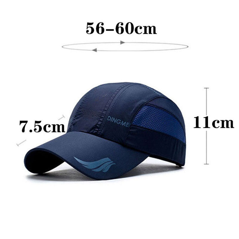2024 Summer Brand For Men Sports Running Sweat Baseball Cap Male Canada Golf Qu image 17