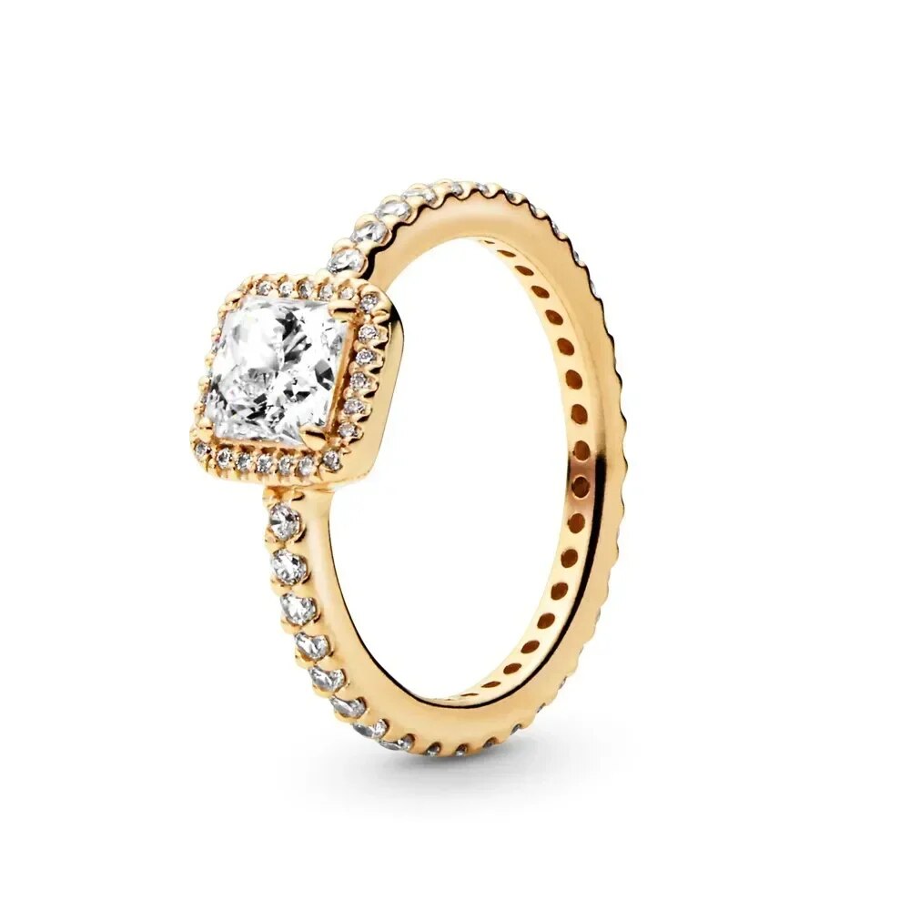 Hot selling Gold color Series 925 Sterling silver Exquisite  Classic Heart-shap image 10