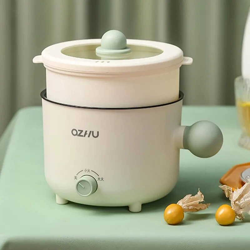 Electric Rice Pot Multicooker Hotpot Stew Heating Pan Noodles Eggs Soup Steamer image 5