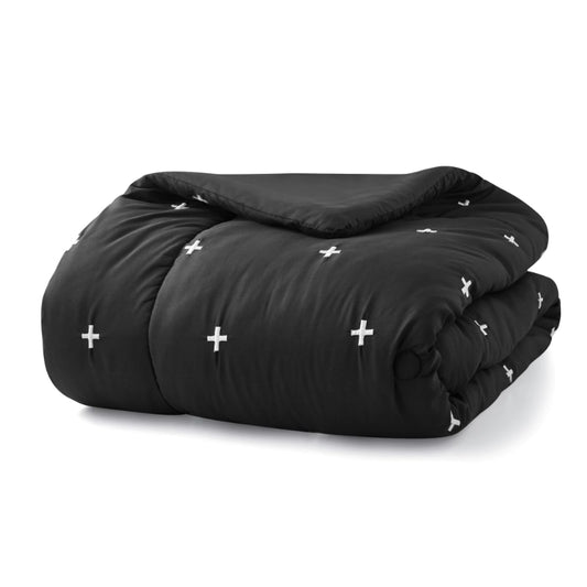 Mainstays 7-Piece Embroidered Comforter Set, Full/Queen image 0