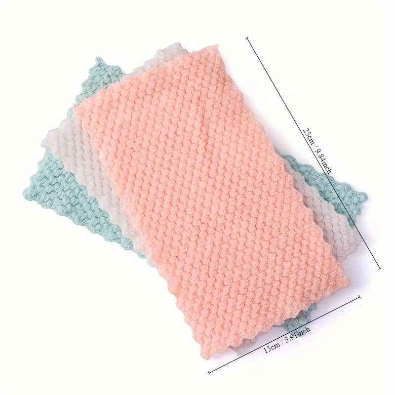 20Pcs/Pack Thickened Cleaning Cloths Wiping Rag Reusable Mirrors Window Glass D image 1