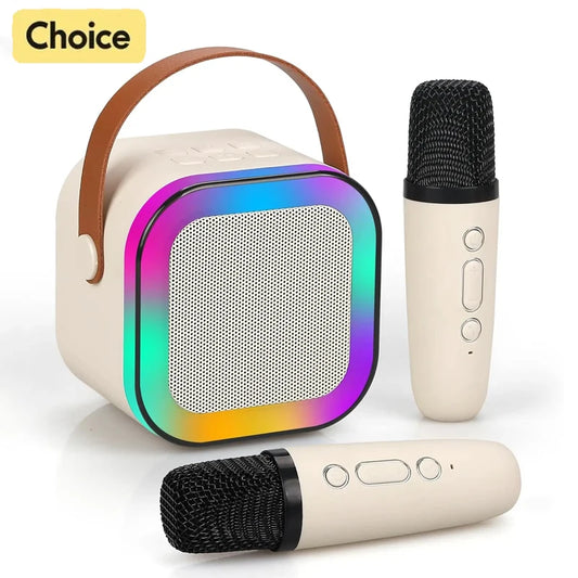 K12 Karaoke Machine Kids Adults Mini Portable BlueTooth Karaoke Speaker with 2 image 0