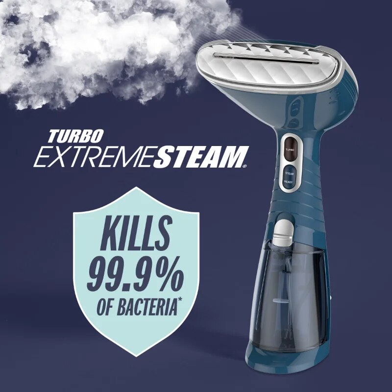 Handheld Garment Steamer for Clothes, Turbo ExtremeSteam 1875W, Portable Handhe image 1