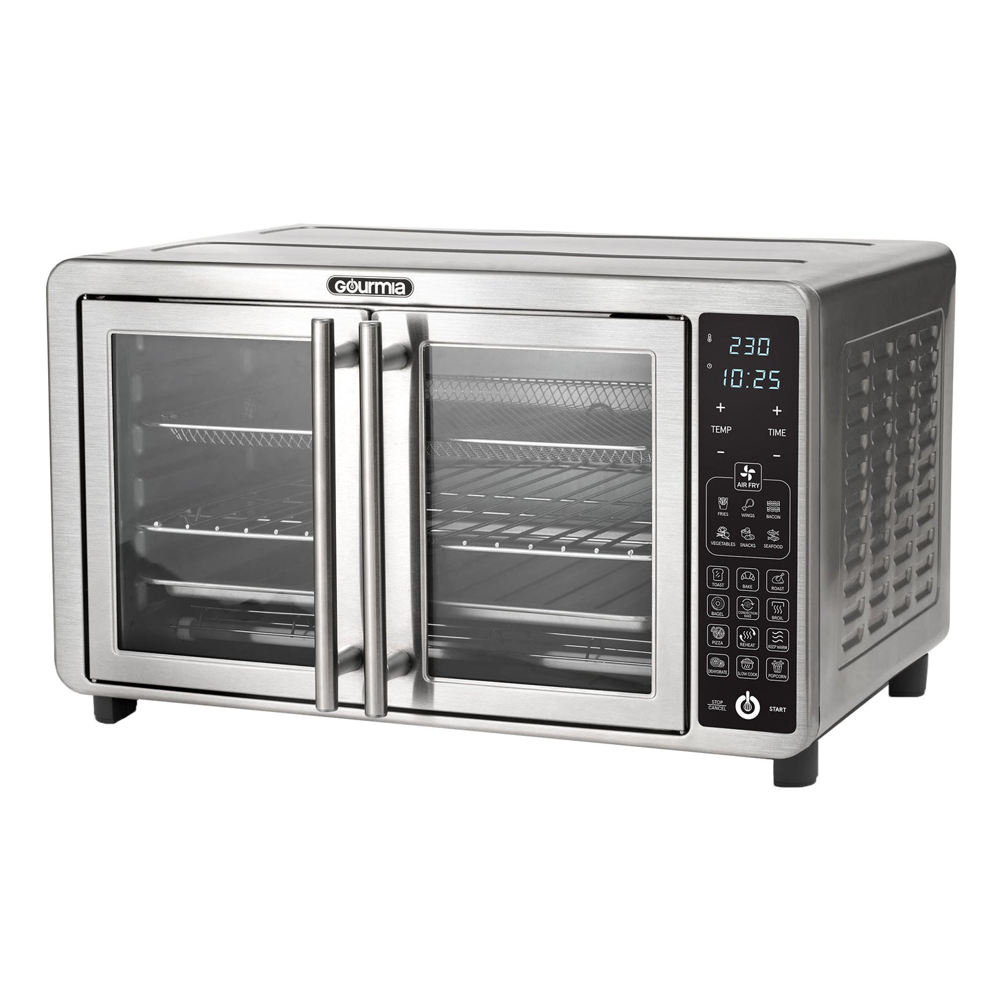 Gourmia XL Digital Air Fryer Toaster Oven with Single-Pull French Doors image 7