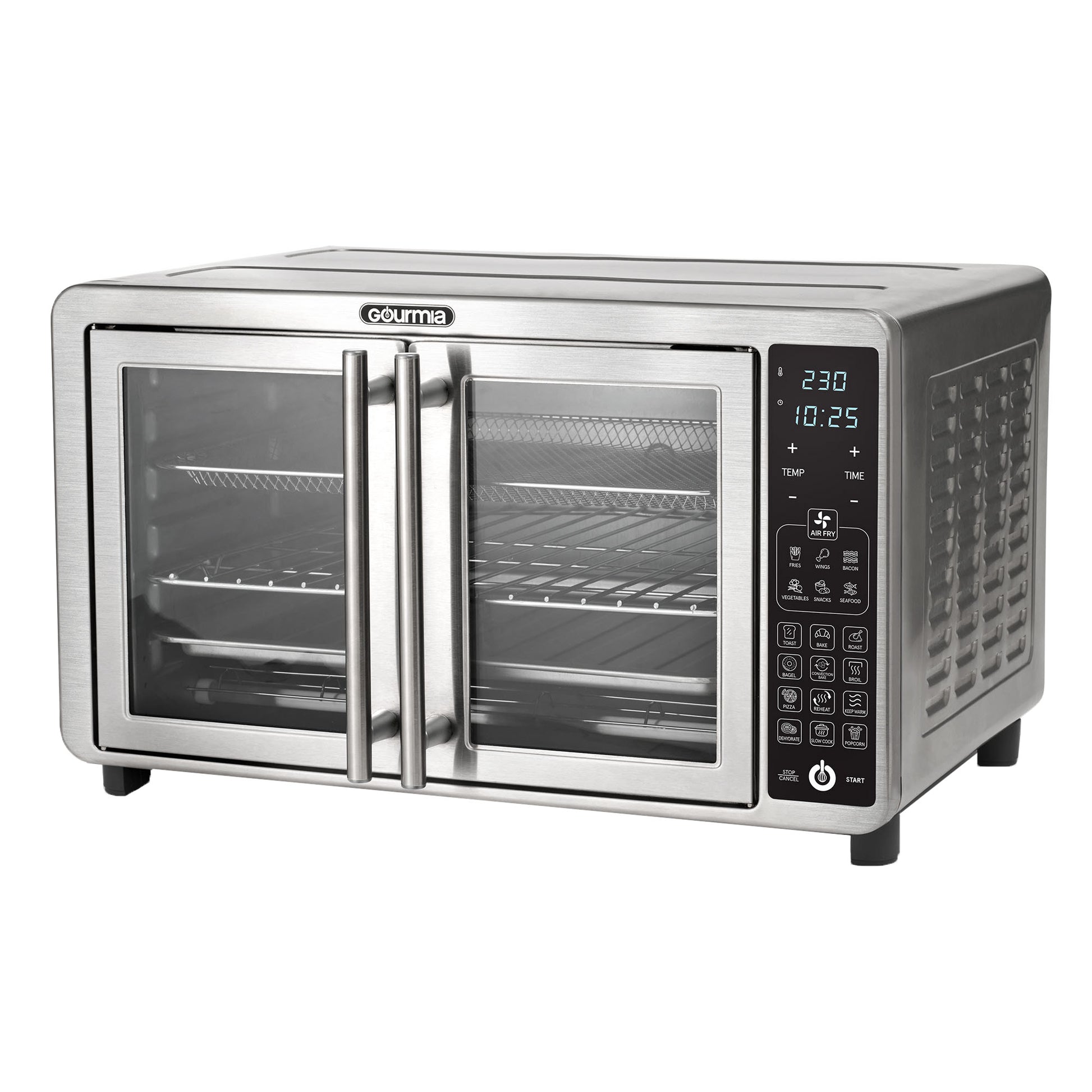 Gourmia XL Digital Air Fryer Toaster Oven with Single-Pull French Doors image 7