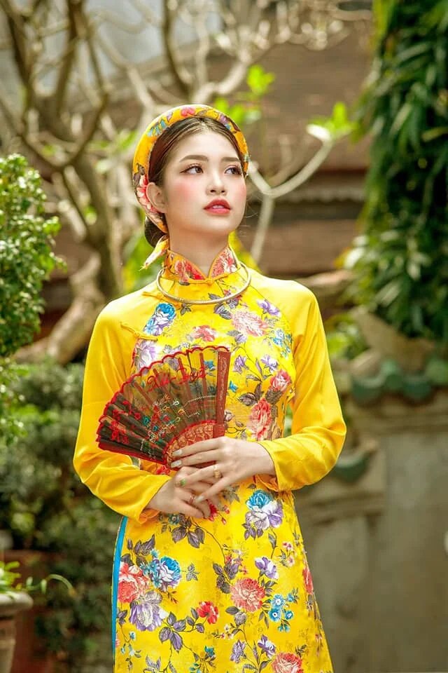 aodai vietnam clothing cheongsam aodai vietnam dress vietnamese traditionally d image 3