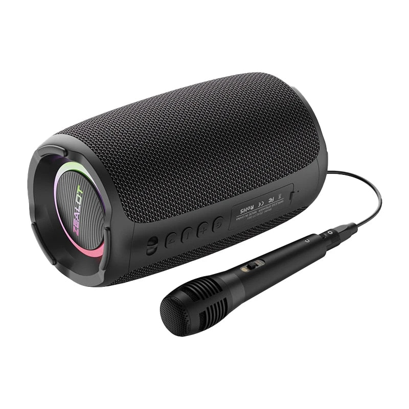 ZEALOT S61 Portable Bluetooth Speaker Double Diaphragm Wireless Subwoofer Water image 1