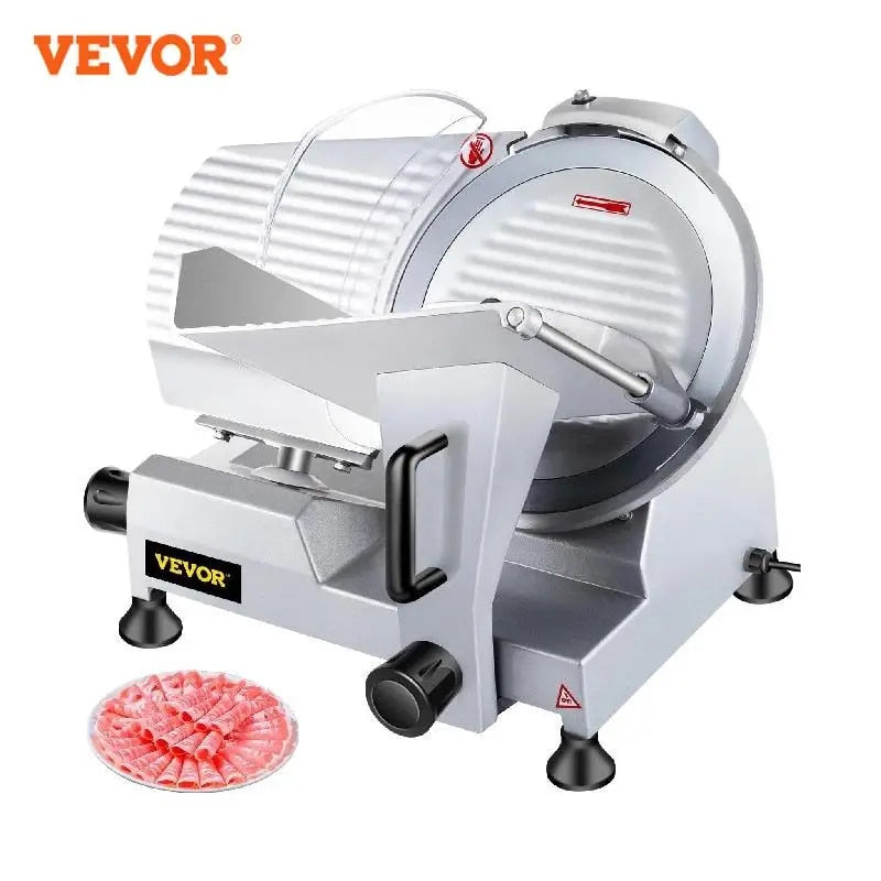 VEVOR 10 Inch Blade Electric Food Slicer Cutter Grinder Meat Slicer Machine for image 1