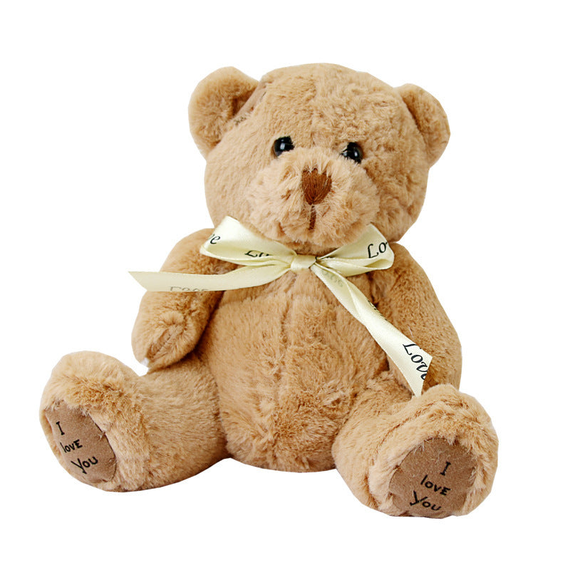 1pc 18cm Cute Bear Dolls Lovely Teddy Bear Stuffed Toy Soft Bear Toy Boys Girls image 1